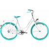 bicykel KENZEL NOSTALGIC CEREMONY 1SPD biela / tyrkysová bicykel KENZEL NOSTALGIC CEREMONY 1SPD biela / tyrkysová
