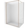 Mexen Kioto-XF sprchová stena Walk-in s rámom 160 x 202 cm, mráz 10 mm, kefovaná meď - 800-160-104-65-30-X Mexen Kioto-XF sprchová stena Walk-in s rámom 160 x 202 cm, mráz 10 mm, kefovaná meď - 800-160-104-65-30-X
