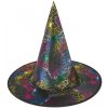 Čarodejnícky klobúk s farebnou pavučinou Čarodejnícky klobúk s farebnou pavučinou