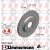 Brzdový kotúč ZIMMERMANN 100.3316.20 Brzdový kotúč ZIMMERMANN 100.3316.20