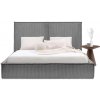 KK Čalúnená posteľ KORDULA 140x200 sivá KK Čalúnená posteľ KORDULA 140x200 sivá