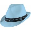Klobúk Force PANAMA pastel.modrý-čierny Klobúk Force PANAMA pastel.modrý-čierny