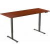 AlzaErgo Table ET2 Core čierny + doska 160 × 80 cm lamino gaštan AlzaErgo Table ET2 Core čierny + doska 160 × 80 cm lamino gaštan