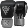 RDX L2 Mark Pro Sparring Boxerské rukavice Hook and loop Black / Golden SILVER - 10oz RDX L2 Mark Pro Sparring Boxerské rukavice Hook and loop Black / Golden SILVER - 10oz