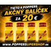 Poppers AKČNÝ BALÍČEK 4× RUSH 10 ml Poppers AKČNÝ BALÍČEK 4× RUSH 10 ml