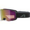 ALPINA TAOS Q-LITE okuliare, black matt/red ALPINA TAOS Q-LITE okuliare, black matt/red