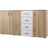 LAMIVEX Komoda Matjby Cayden 05, dub sonoma/biela LAMIVEX Komoda Matjby Cayden 05, dub sonoma/biela