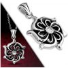 CITY STORM Dámska retiazka z chirurgickej ocele s príveskom kvet vo vintage štýle + pri tomto produkte si môžete zvoliť dĺžku retiazky CITY STORM Dámska retiazka z chirurgickej ocele s príveskom kvet vo vintage štýle + pri tomto produkte si môžete zvoliť dĺžku retiazky