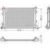 Chladič motora DENSO DRM43024 Chladič motora DENSO DRM43024
