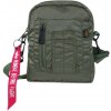 Alpha Industries Crew Carry Bag taška na rameno sage green Farba: zelená Alpha Industries Crew Carry Bag taška na rameno sage green Farba: zelená