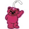 Compass Prívesok na kľúče reflexní BEAR fialový Compass Prívesok na kľúče reflexní BEAR fialový