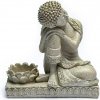 Budha so svietnikom sivý Budha so svietnikom sivý