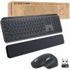 Logitech MX Keys Combo for Business QWERTZ DE - set bezdrátové klávesnice a myši - černá, 920-010926 Logitech MX Keys Combo for Business QWERTZ DE - set bezdrátové klávesnice a myši - černá, 920-010926