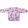 Babyono Podbradník s dlhým rukávom Floral, 85 x 42cm
