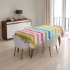Sablio Obrus Farebné pásiky - 130x170 cm Sablio Obrus Farebné pásiky - 130x170 cm