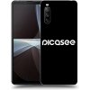 Picasee silikónový čierny obal pre Sony Xperia 10 III - Picasee - new logo - white