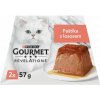GOURMET Revelations jemná paštéta s lososom a omáčkou 2 x 57 g GOURMET Revelations jemná paštéta s lososom a omáčkou 2 x 57 g