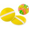 mamido Hra s loptičkou s prísavkami žltá
