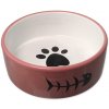 Magic Cat Keramická miska ružová/biela 350 ml Magic Cat Keramická miska ružová/biela 350 ml