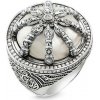 Thomas Sabo Prsten Perleťové kolo TR2025 642 14 Sterling silver blac