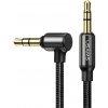 USAMS Pletený jack audio kábel 3,5 mm – 3,5 mm - 1,2 m - Čierna HR26300 USAMS Pletený jack audio kábel 3,5 mm – 3,5 mm - 1,2 m - Čierna HR26300