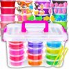 VEĽKÝ SLIME LABORATÓRNY SET PRE DETI, SLIZ, PRÍSLUŠENSTVO BIG BOX 57v1 - XXL VEĽKÝ SLIME LABORATÓRNY SET PRE DETI, SLIZ, PRÍSLUŠENSTVO BIG BOX 57v1 - XXL