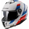 LS2 Helmets LS2 FF808 STREAM II VINTAGE WHITE BLUE RED-06 - XXS LS2 Helmets LS2 FF808 STREAM II VINTAGE WHITE BLUE RED-06 - XXS