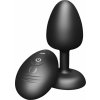 Dorcel - guličkový diaľkový análny vibrátor M - čierny