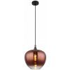 GLOBO 15548H1G MAXY závesné svietidlo D290mm 1xE27 čierna, medená GLOBO 15548H1G MAXY závesné svietidlo D290mm 1xE27 čierna, medená