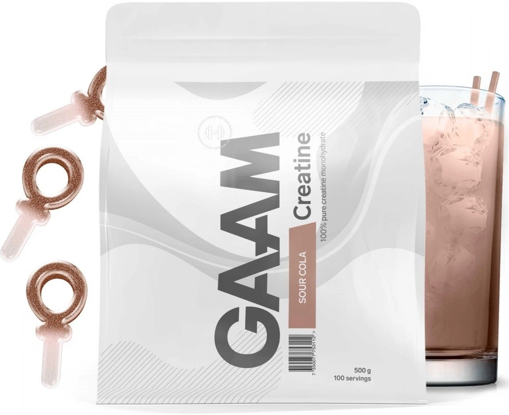 GAAM 100% Creatine monohydrate 500 g