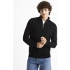 Celio Celim Sweater with Zipper Collar - Men's čierna XL Celio 3596655735888 Celio Celim Sweater with Zipper Collar - Men's čierna XL Celio 3596655735888