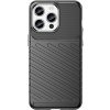 AppleMix Kryt Forcell Thunder pre Apple iPhone 15 Pro Max - odolný - plast/guma - čierny AppleMix Kryt Forcell Thunder pre Apple iPhone 15 Pro Max - odolný - plast/guma - čierny