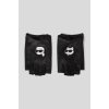 Karl Lagerfeld dámske Kožené rukavice bez prstov čierna