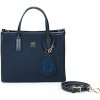 Tommy Hilfiger Kabelky TH CITY SMALL TOTE MELTON Modrá Tommy Hilfiger Kabelky TH CITY SMALL TOTE MELTON Modrá