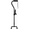 VEVOR Składana Laska Udźwig 113 kg Regulacja Wysokości Z Podstawa Czarny VEVOR Składana Laska Udźwig 113 kg Regulacja Wysokości Z Podstawa Czarny