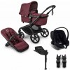 BUGABOO SET Kočík 4v1 Fox 5 Renew Black/Dark cherry-Dark cherry +CBX By CYBEX Aton B2 i-Size+prísluš BUGABOO SET Kočík 4v1 Fox 5 Renew Black/Dark cherry-Dark cherry +CBX By CYBEX Aton B2 i-Size+prísluš