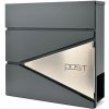 D3693 poštová schránka nerez / antracit Antracit / nerez D3693 poštová schránka nerez / antracit Antracit / nerez