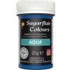 Sugarflair Gélová farba aqua pastelová 25 g