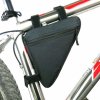 Cyklistická taška na rám bicykla čierna 1L Cyklistická taška na rám bicykla čierna 1L