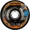 Rhodius 206166 | Rezný kotúč 115 x 1,0 x 22,23 mm, XTK10, vypuklý Rhodius 206166 | Rezný kotúč 115 x 1,0 x 22,23 mm, XTK10, vypuklý