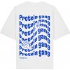 ProteinaCo Oversized tričko - Protein gang - Blue Vyber veľkosť: S ProteinaCo Oversized tričko - Protein gang - Blue Vyber veľkosť: S