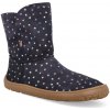 Barefoot čižmy Froddo - Tex Suede Stars modré hviezdy Barefoot čižmy Froddo - Tex Suede Stars modré hviezdy