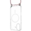Puzdro FIXED MagPure Neck s ružovou šnúrkou na krk pre Apple iPhone 17 Puzdro FIXED MagPure Neck s ružovou šnúrkou na krk pre Apple iPhone 17
