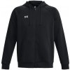 Under Armour UA Rival Fleece FZ Hoodie-BLK 1379767-001 Under Armour UA Rival Fleece FZ Hoodie-BLK 1379767-001