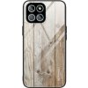 Sklenený kryt WOOD GRAIN na Honor X8 4G – Šedá Sklenený kryt WOOD GRAIN na Honor X8 4G – Šedá