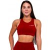 Dámska podprsenka GymBeam Ignite Sports Bra Dark Red L Dámska podprsenka GymBeam Ignite Sports Bra Dark Red L