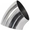 TurboWorkS Univerzálne nerezové koleno 45st. 70mm, hrúbka 1,5mm leštené 019
