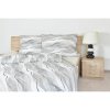 Posteľné obliečky, Šedé vlnky, šedé Posteľné obliečky, Šedé vlnky, šedé