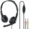 HAMA HS-P150 PC Office Headset, Stereo, black - 00053982 HAMA HS-P150 PC Office Headset, Stereo, black - 00053982