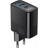 Nabíječka Havit USB-A1+USB-A2+USB-C UCLE001 EU Nabíječka Havit USB-A1+USB-A2+USB-C UCLE001 EU